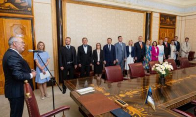 Estonya’da yeni hükümet kuruldu