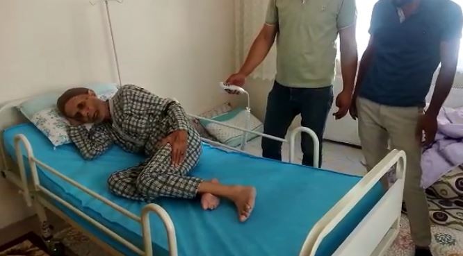 Vanlı Amca’dan yatalak hastaya otomatik yatak