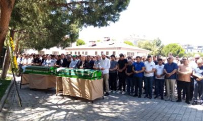 Doğum gününde kazada ölen mobilyacı ve eşi toprağa verildi