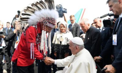 Papa, tövbe haccı için Kanada’ya geldi