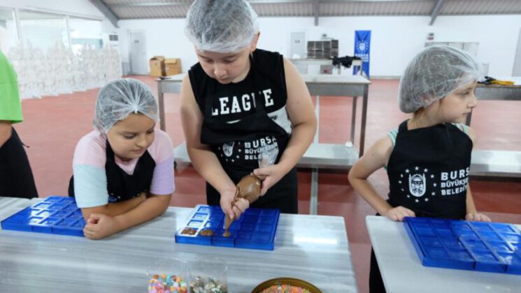 Küçük çikolata şefleriyle ‘en tatlı atölye’