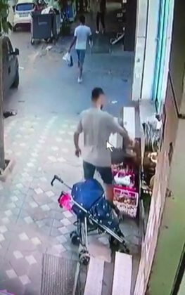 Zeytinburnu ve Sultangazi’de çiçek hırsızlığı kamerada