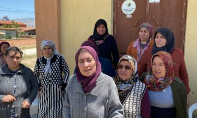 Doğalgaz verilmeyen mahalle halkı sokağa döküldü