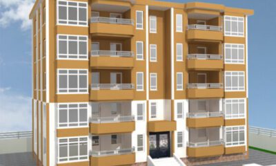 Bursa Osmangazi’de 162 m² arsa üzerindeki altı katlı bina satılıktır