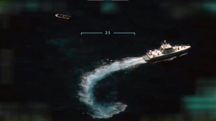 Yunan Sahil Güvenliği İHA’ya yakalandı