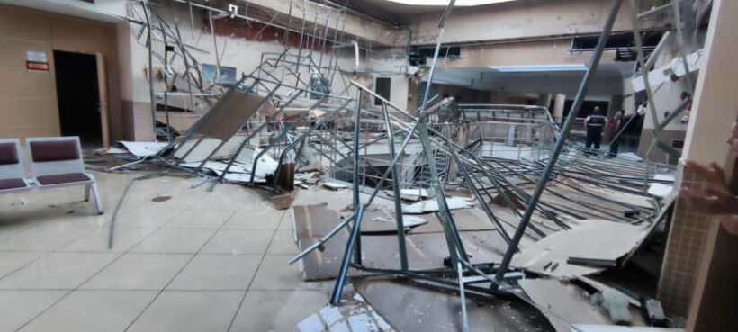 Anadolu Adliyesi’nde asma tavan çöktü