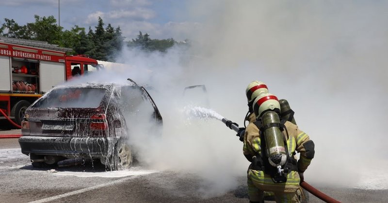 Bursa itfaiyesi, 1 ayda 2 bin olaya müdahale etti
