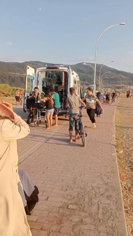 Bursa sahillerinde can pazarı