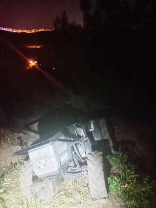 80 yaşındaki yaşlı adam traktör kazasında hayatını kaybetti