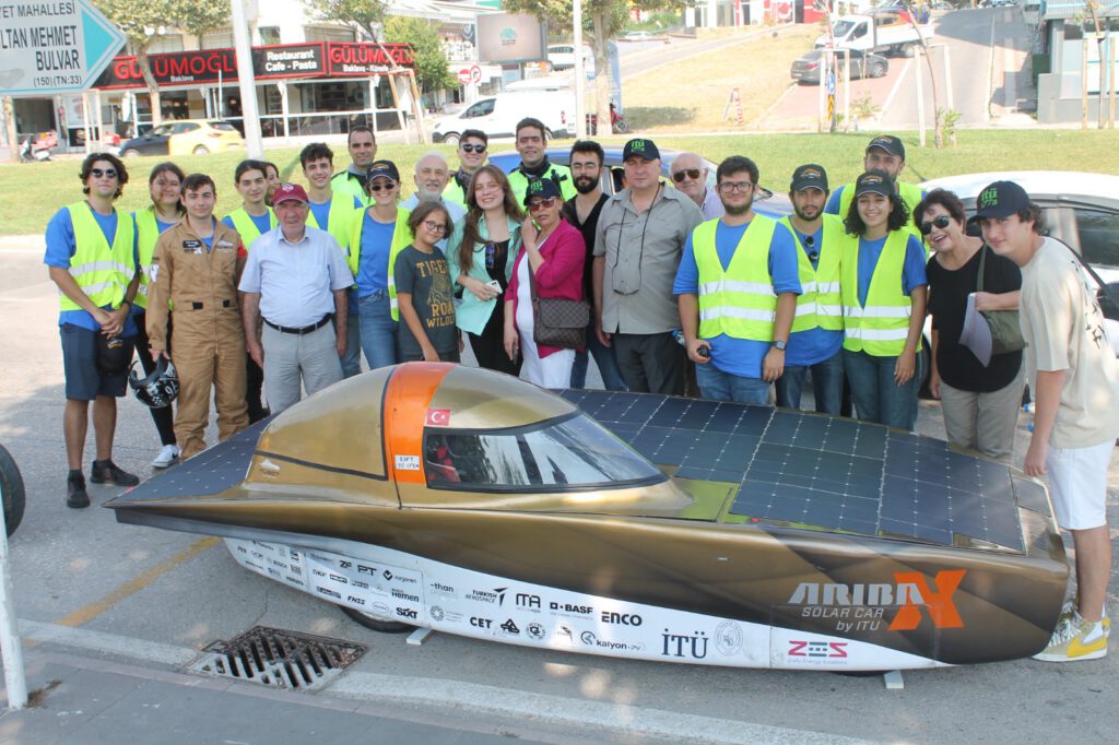 İTÜ Zes Güneş Arabası, Bursa sokaklarında