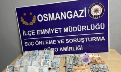 Bursa polisinden 120 bin dolarlık operasyon
