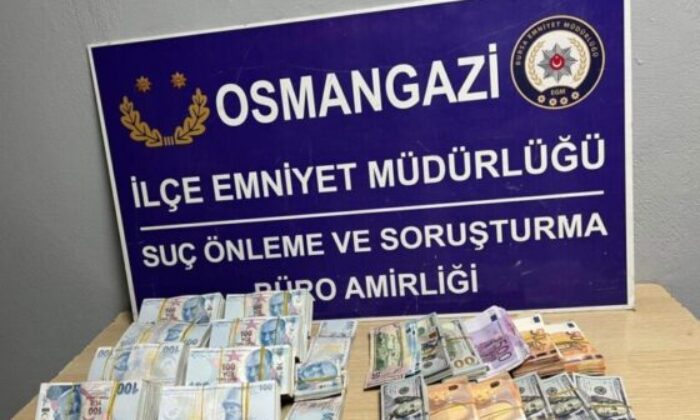 Bursa polisinden 120 bin dolarlık operasyon