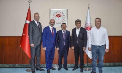 Başkan Özkan’dan Tarım ve Orman Bakan Yardımcısı Pakdil ile Ankara’da görüşme