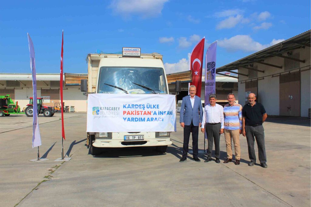 Karacabey’den Pakistan’a yardım eli