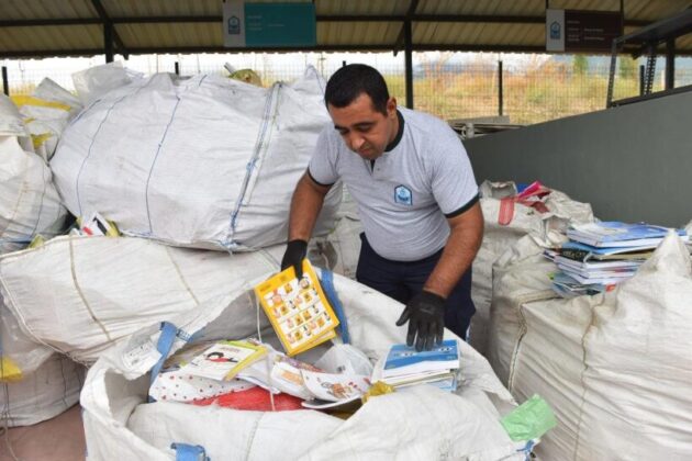 Yıldırım’da 1 haftada 50 ton kullanılmış kitap toplandı