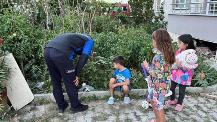 Yaralı martıya mahalleli sahip çıktı