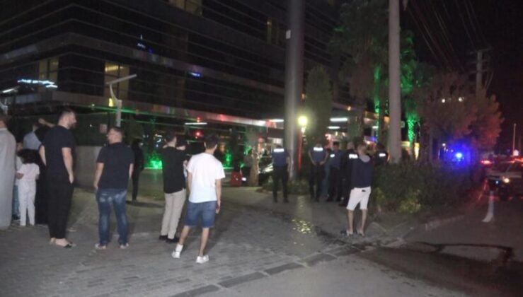 Lüks otelde yangın paniği