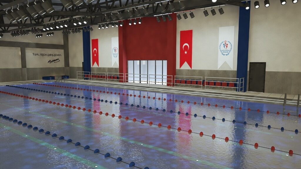 Yarı olimpik yüzme havuzu yaptırılacaktır