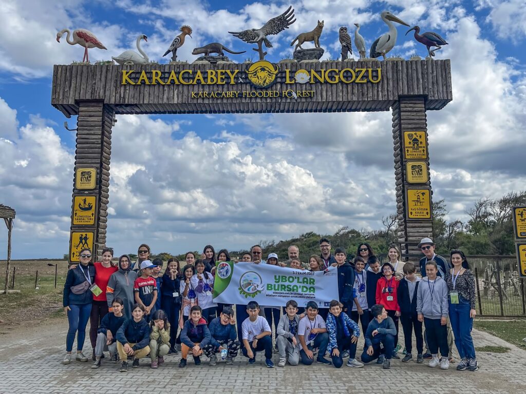 Karacabey’in doğası öğrencilere ilham kaynağı oluyor