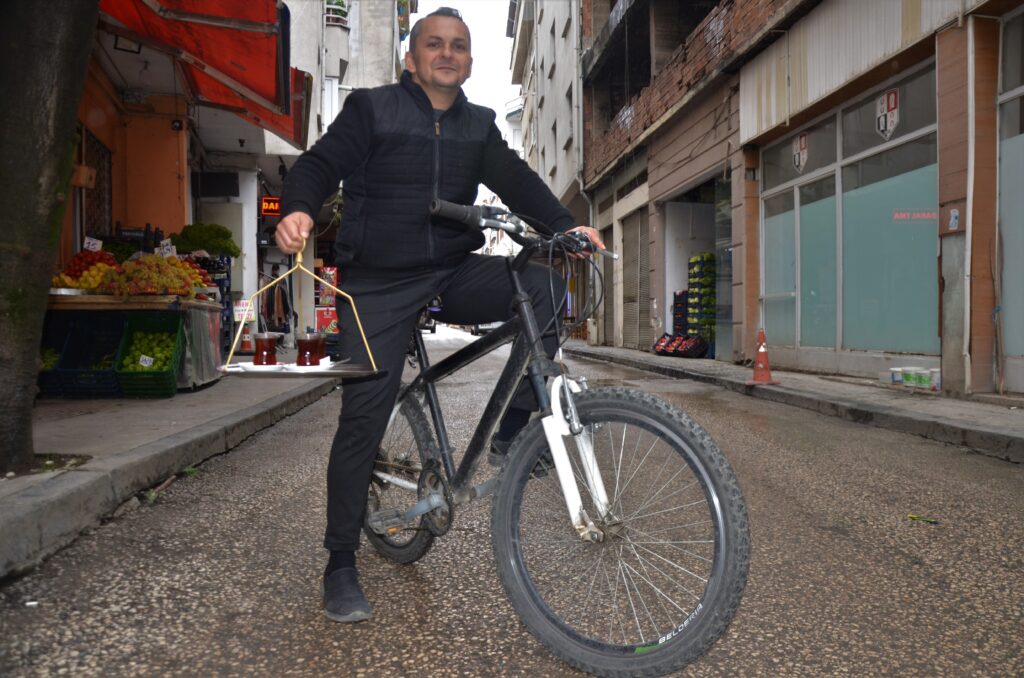 Bu da iki tekerli çaycı