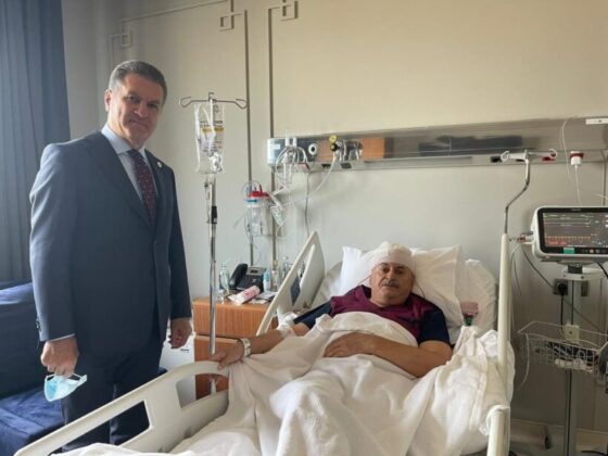 TDP Genel Başkanı Sarıgül, Binali Yıldırım ile Şamil Ayrım’ı ziyaret etti