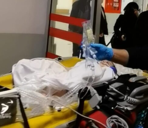 Sekiz aylık Hayreddin az daha sütten boğuluyordu