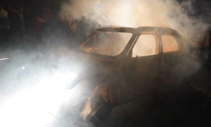 Rus saldırılarında zarar gören araçlar Çekya’da sergileniyor