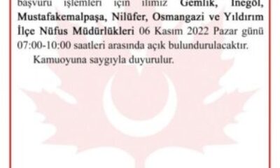 KPSS adayları dikkat…Bursa Valiliği duyurdu