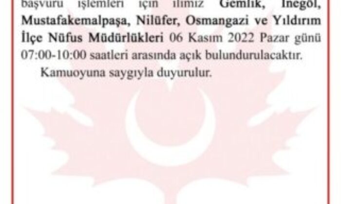 KPSS adayları dikkat…Bursa Valiliği duyurdu