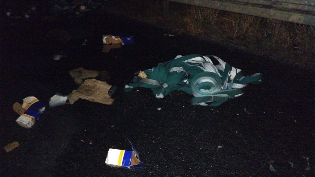 Otobanda inanılmaz ölüm