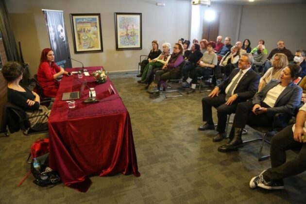 Nilüfer’de edebiyattan sinemaya keyifli söyleşi