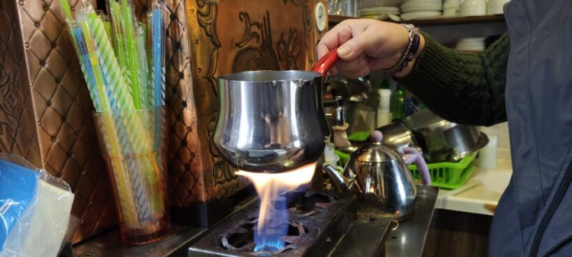 Manda sütünden salep yaptı, çok talep görüyor