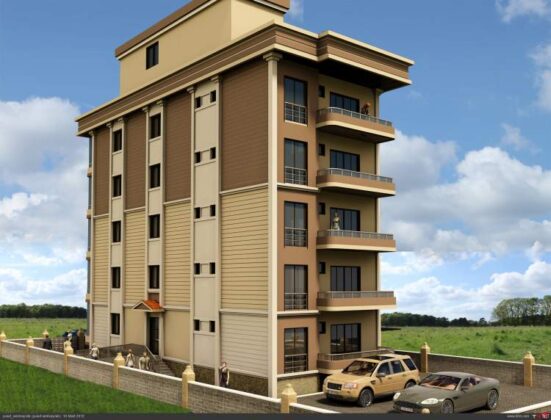 Bursa Yıldırım’da 127 m² arsa üzerindeki beş katlı binanın 1/2 hissesi icradan satılıktır