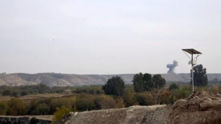 Canlı yayında terör hedefleri yerle bir edildi