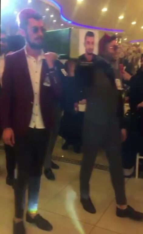 Pendik’te damadın arkadaşlarından damada tabutlu şaka