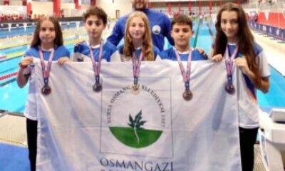 Osmangazili kulaçlar madalyaya doymuyor