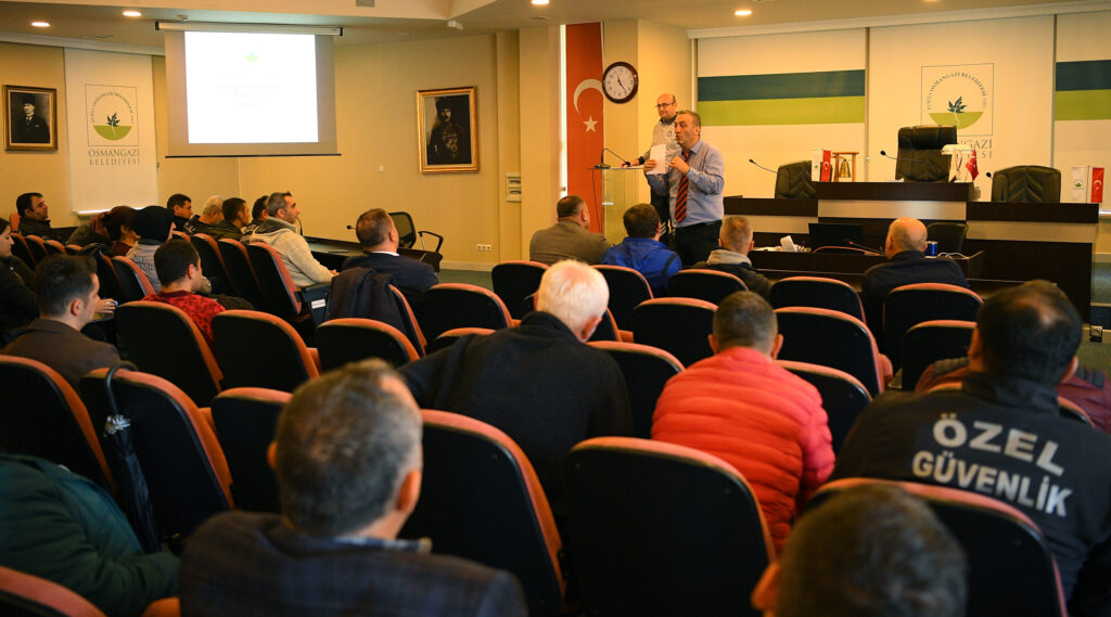 Osmangazi’de Mesleki Eğitimler Sürüyor