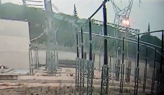 Bursa’daki uçak kazası kamerada…Gökyüzünde 380 bin voltla gelen ölüm