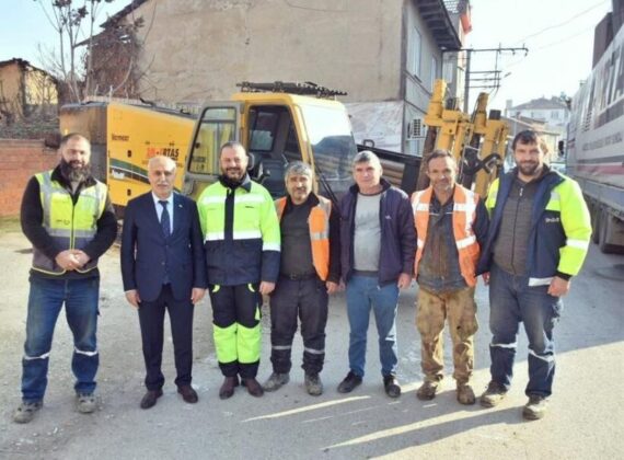 Yenişehir’de elektrik kabloları yer altına alınıyor