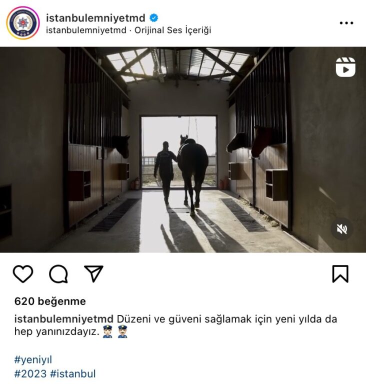 İstanbul İl Emniyet Müdürlüğünden 2023 yılı için özel video klip