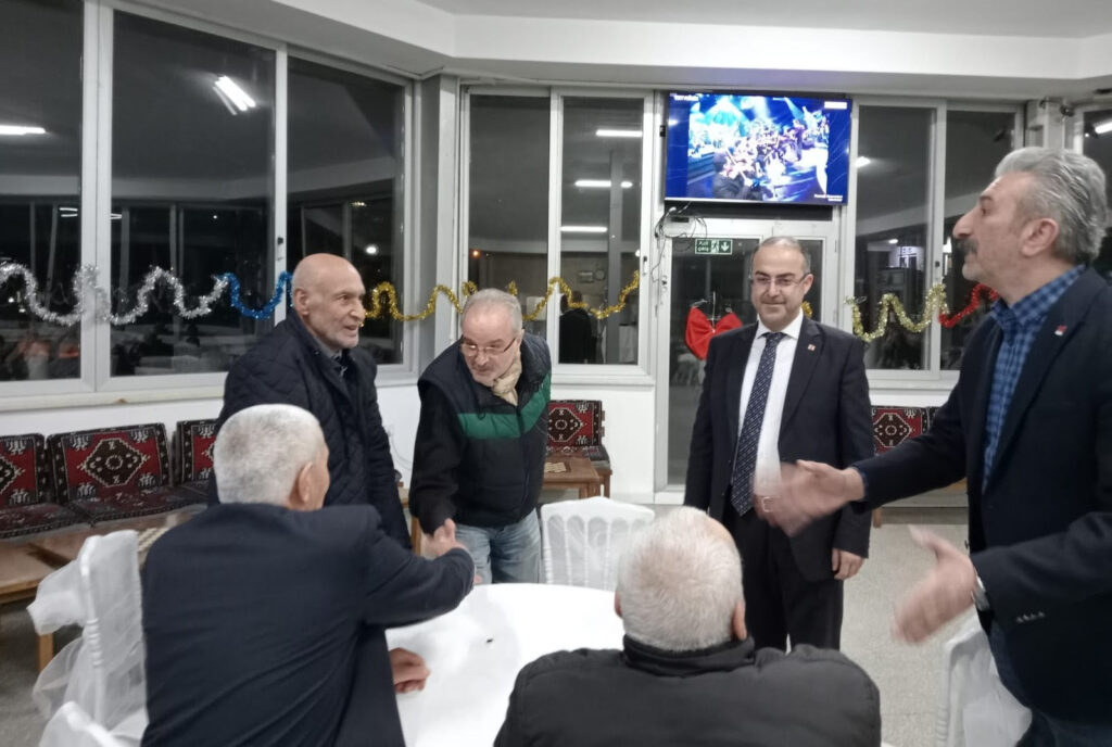 CHP İl Başkanı Turgut Özkan’dan yeni yıl ziyaretleri