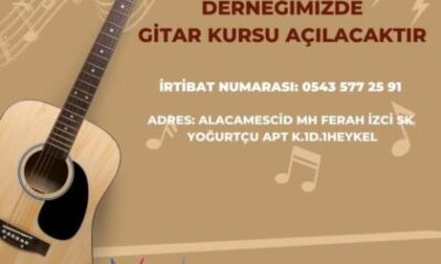 Dersimliler Derneği gitar kursu verecek