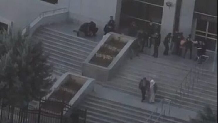 Duruşma öncesi kavga