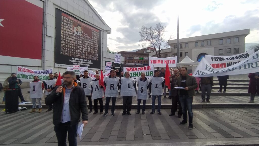 İmar barışı mağdurlarından ‘yıkım durdurulsun’ çağrısı