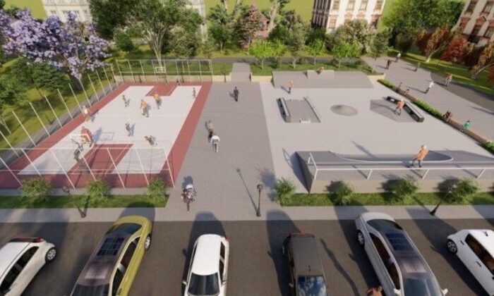 Başkan Yılmaz’dan gençlere skate park