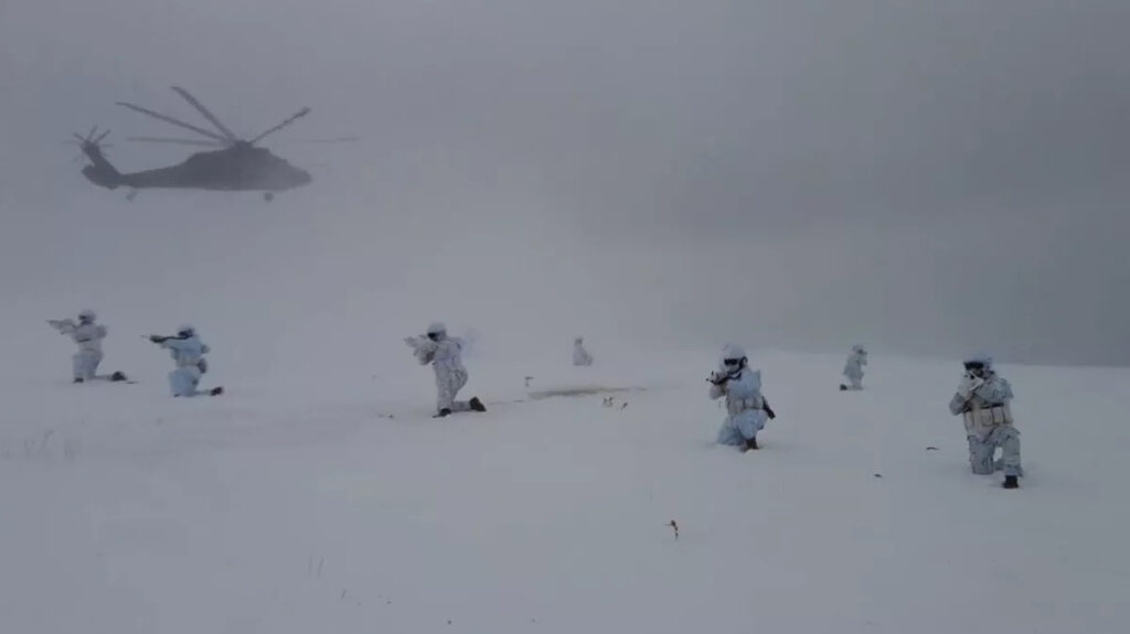 MSB’den Kış Tatbikatı paylaşımı