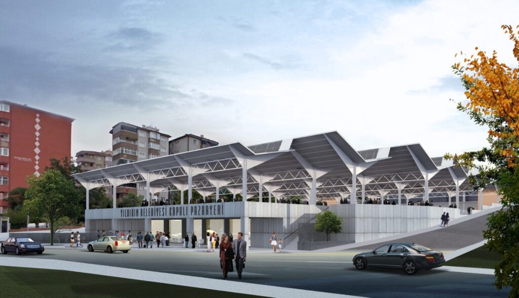 Bağlaraltı’na modern pazar yeri