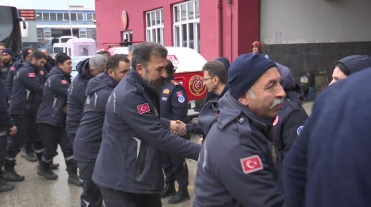 Enkazda can kurtaran kahramanlar Bursa’da