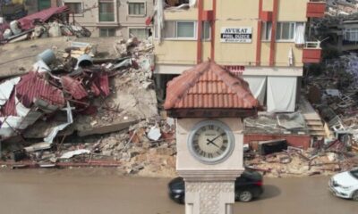 Hatay’da zamanı durduran deprem