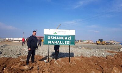 İslahiye’ye Osmangazi mahallesi